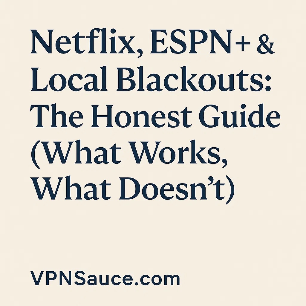netflix espn locaAl blackouts